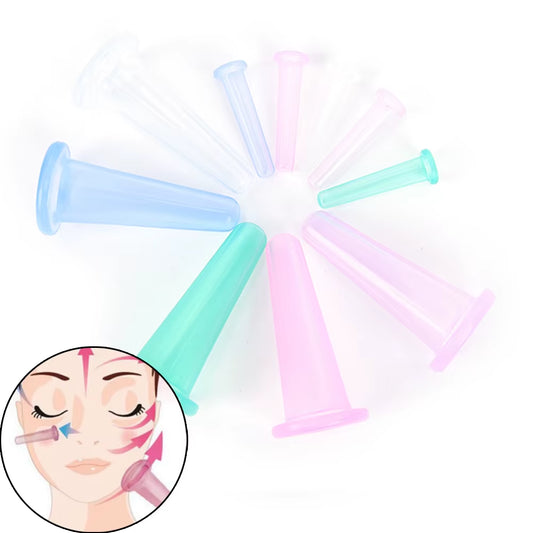 1Pcs Silicone Health Care Face Eye anti Age Cups Facial Lifting Massage Silicone Cups Health Care