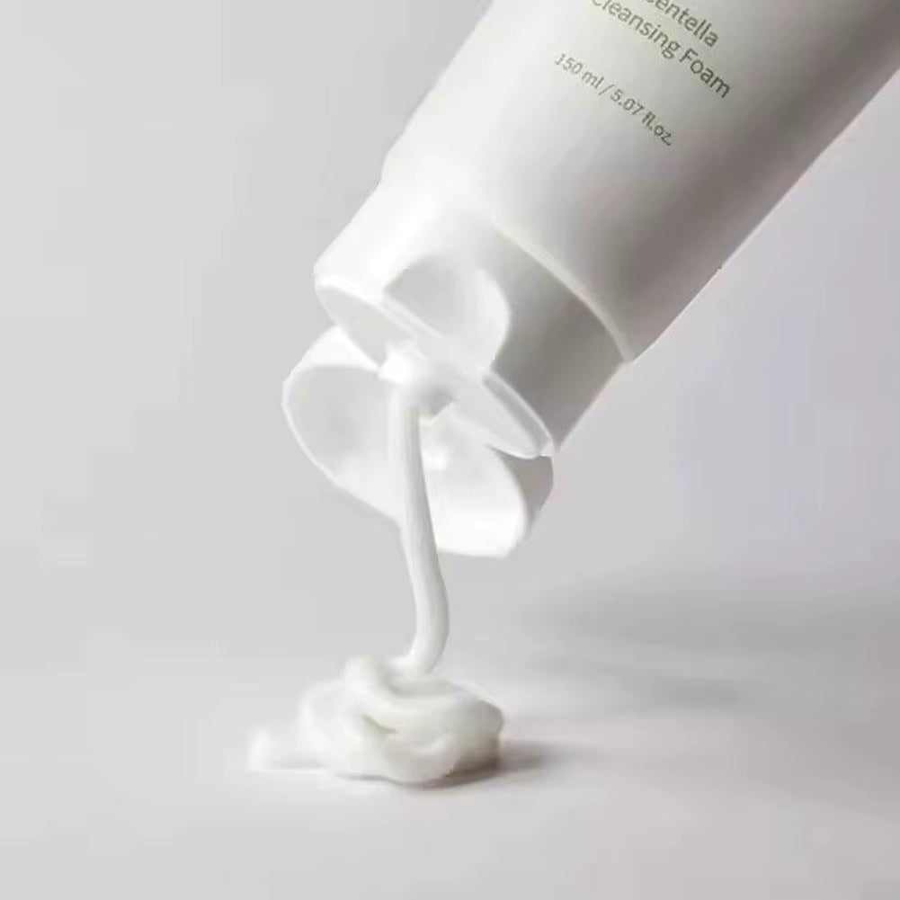 Mixsoon Centella Cleansing Foam Korean Facial Cleanser Delicate Foam Deep Cleansing Oil Control Soothing and Moisturizating