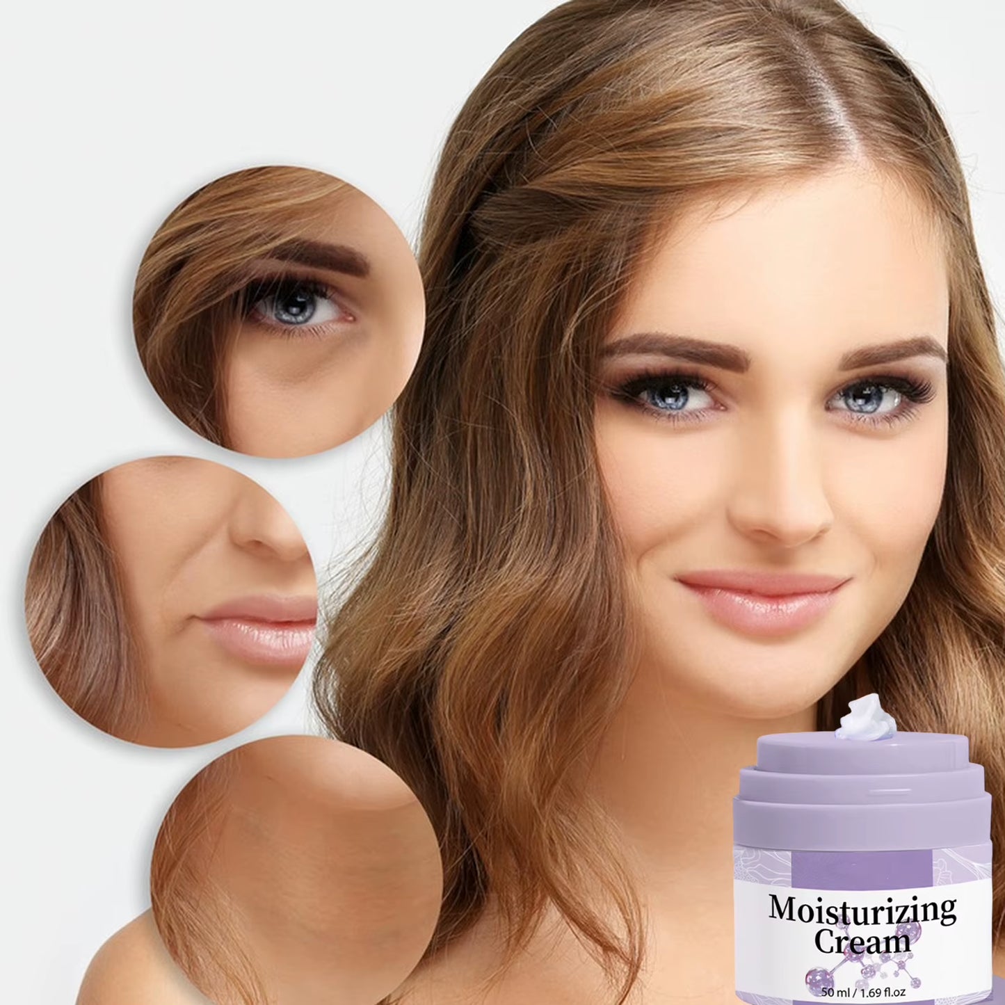 50Ml Polypeptide Moisturizing Face Cream Anti-Aging Anti-Wrinkle Polypeptide Moisturizing Cream Protein Moisturizing Facial Care