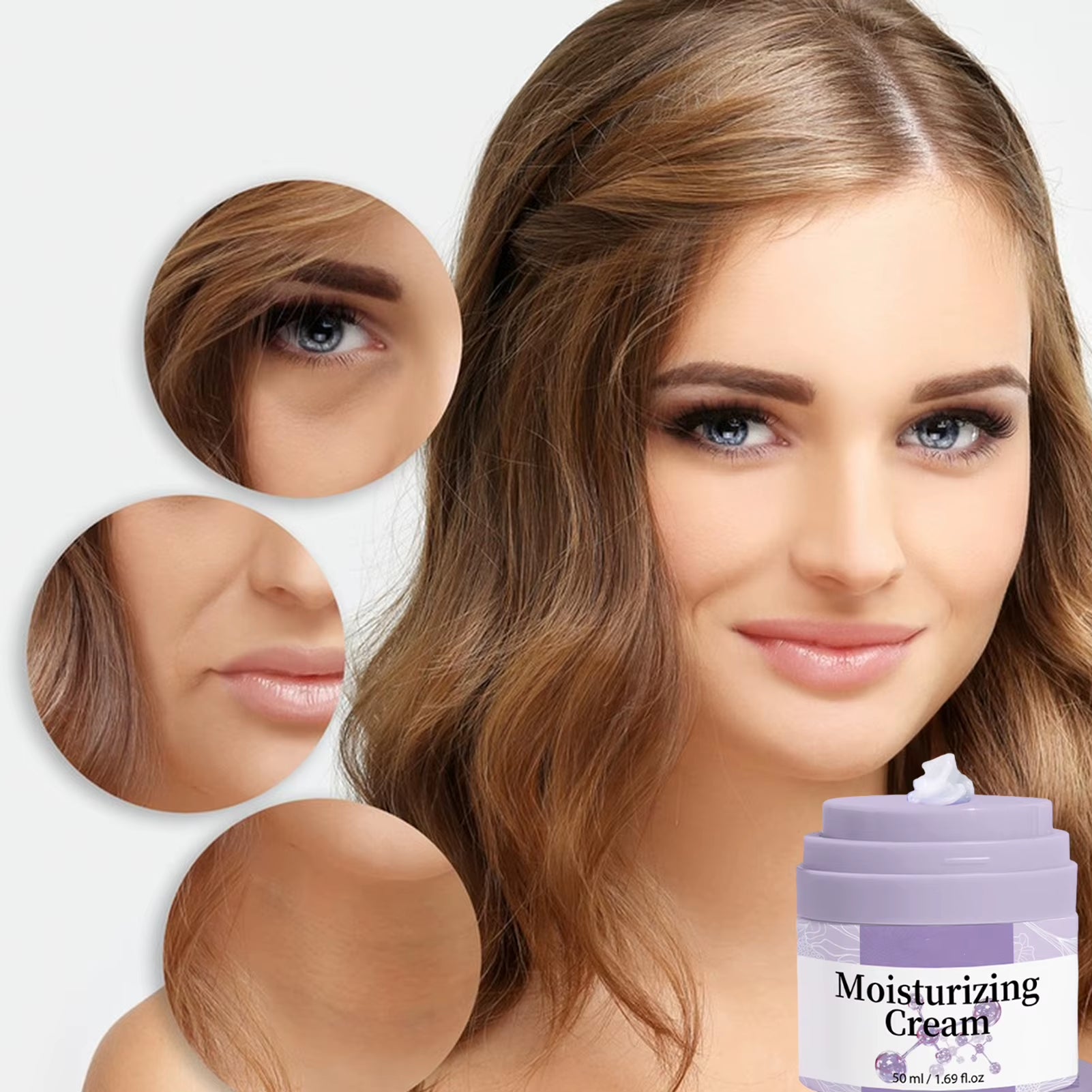 50Ml Polypeptide Moisturizing Face Cream Anti-Aging Anti-Wrinkle Polypeptide Moisturizing Cream Protein Moisturizing Facial Care