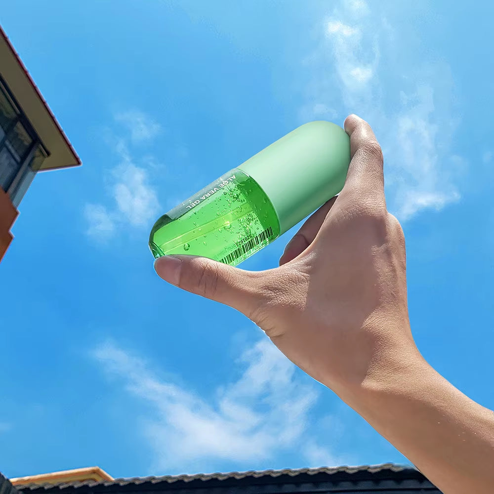 50Ml Hot Natural 98% Aloe Vera Soothing Gel Vegan Organic Skin Moisturizing Gel Face Repair Lotions Skin Care Dropshopping