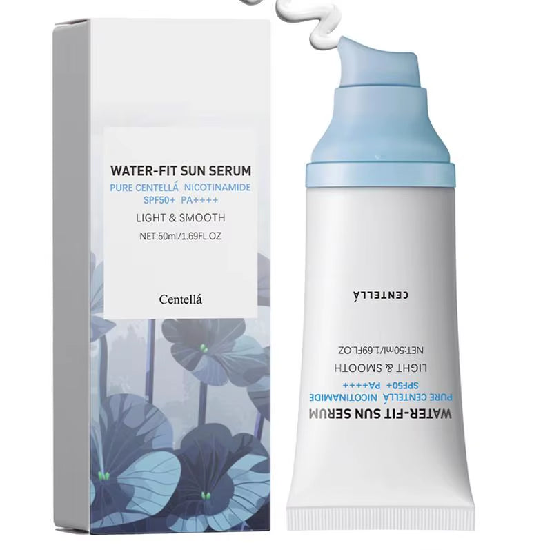 Centella Sunscreen SPF 50 Centella Asiatica No Sticky Refreshing Sunscreen 50Ml Sunscreen Essence for Dry Oily Sensitive Skin