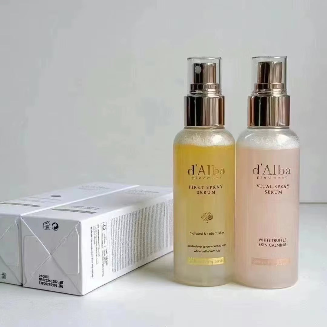 D'Alba White Truffle Spray Essence Multi-Effect Spraylight Facial Brightening Moisturizer Skin Essence Korean Skin Care