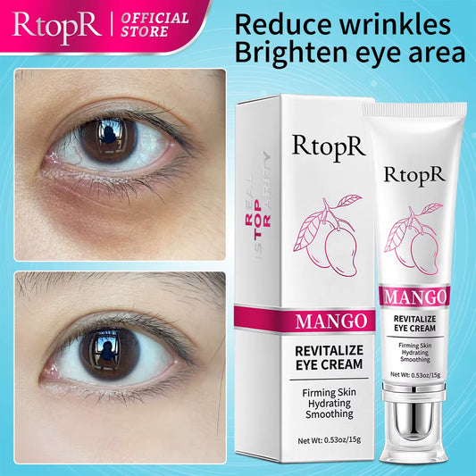 Anti-Wrinkle Eye Cream Mango Moisturizing Anti-Age Remove Dark Circles against Puffiness Bags Moisturizing Eye Care Cream