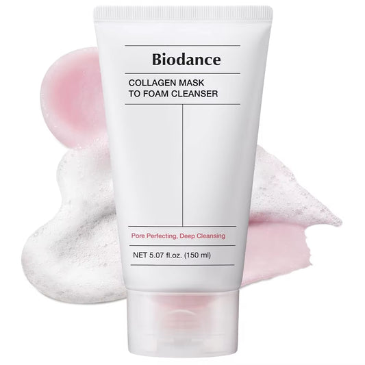 Biodance Collagen Foam Cleanser Deep Pore Cleansing Hydration Ph Balanced 150Ml Korean Skincare