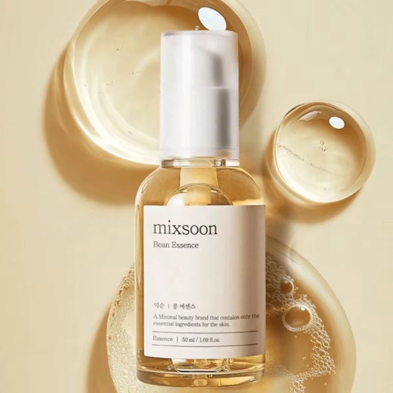 Mixsoon Bean Essence Exfoliating Facial Serum Hyaluronic Acid Hydrating, Moisturizing and Antioxidant Essence Korean Skin Care