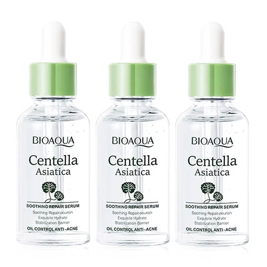 1/2/3Pcs BIOAQUA Centella Asiatica Face Serum Skincare Facial Essence Moisturizing Repairing Anti-Aging Facial Serum Skin Care