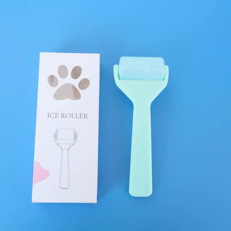 Ice Roller for Face Translucent Massageable Recyclable Anti-Wrinkle Skin Care Tools Beauty Instrument Orange Beautiful Skin