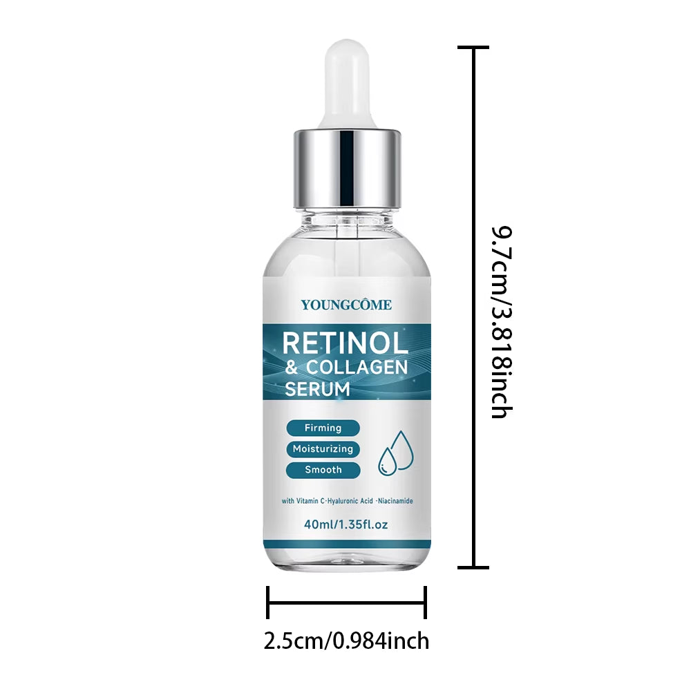 Retinol Serum anti Wrinkle Face Firm Lifting Anti-Aging & Wrinkle Pore Shrink Moisturizing Collagen Facial Serum Skin Care