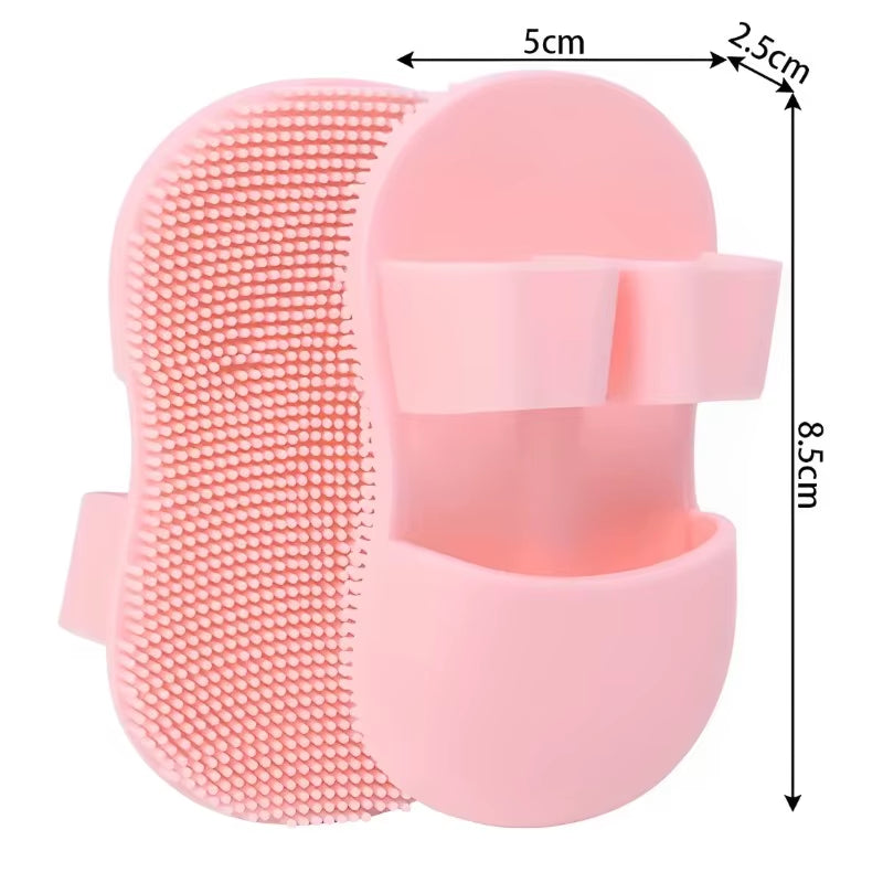 Soft Silicone Face Cleaning Brushes Makeup Remove Blackhead Removal Portable Skin Care Tools Deep Facial Cleansing Accessoires