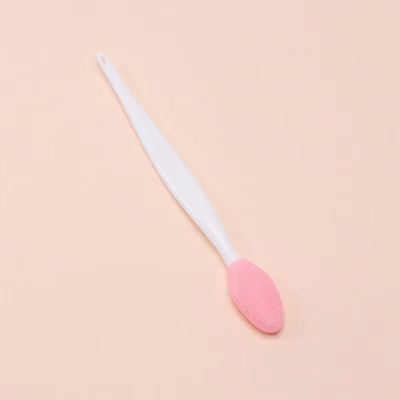 Skin Care Lip Horniness Removal Facial Cleanser, Face Cleaning Brush, Blackhead Removal Silicone Double-Sided Skin Care Tool.