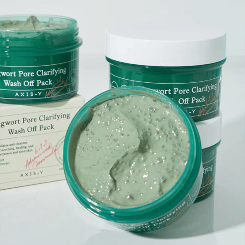 [] Mugwort Pore Clarifying Wash off Pack 100Ml