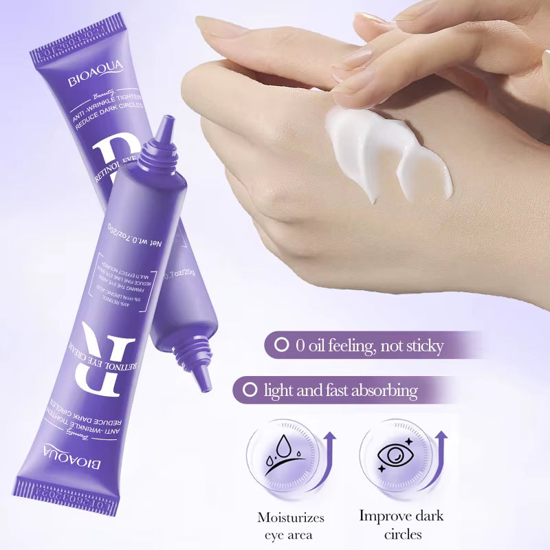 2Pcs/Kit BIOAQUA Retinol Skin Care Sets Face Eye Cream Moisturizing Hydrating Firming Retinol Creams Skin Care Products Kit