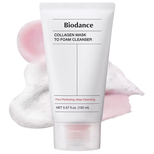 Biodance Collagen Foam Cleanser Deep Pore Cleansing Hydration Ph Balanced 150Ml Korean Skincare
