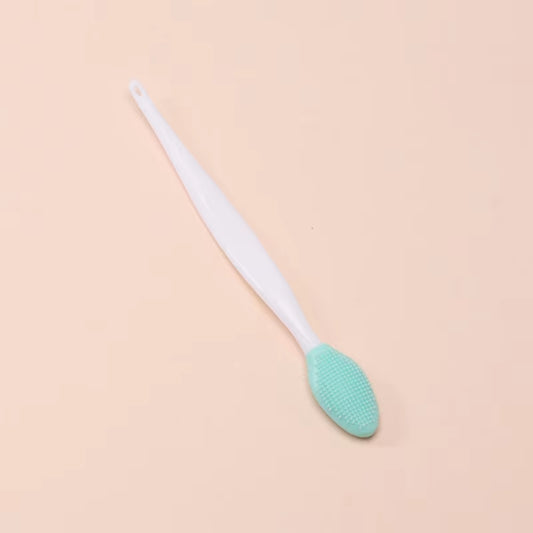 Skin Care Lip Horniness Removal Facial Cleanser, Face Cleaning Brush, Blackhead Removal Silicone Double-Sided Skin Care Tool.