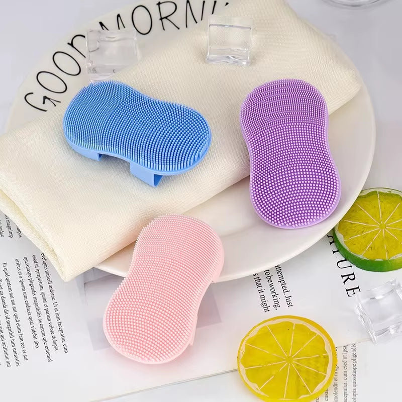 Soft Silicone Face Cleaning Brushes Makeup Remove Blackhead Removal Portable Skin Care Tools Deep Facial Cleansing Accessoires